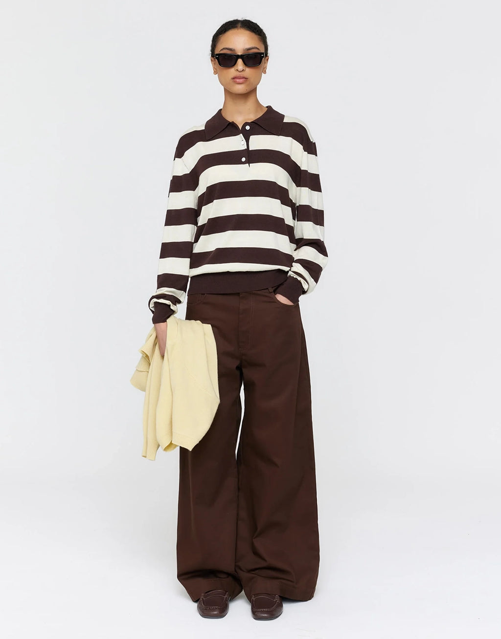 Haynes Denim Jean - Brown by Ricochet - view 2
