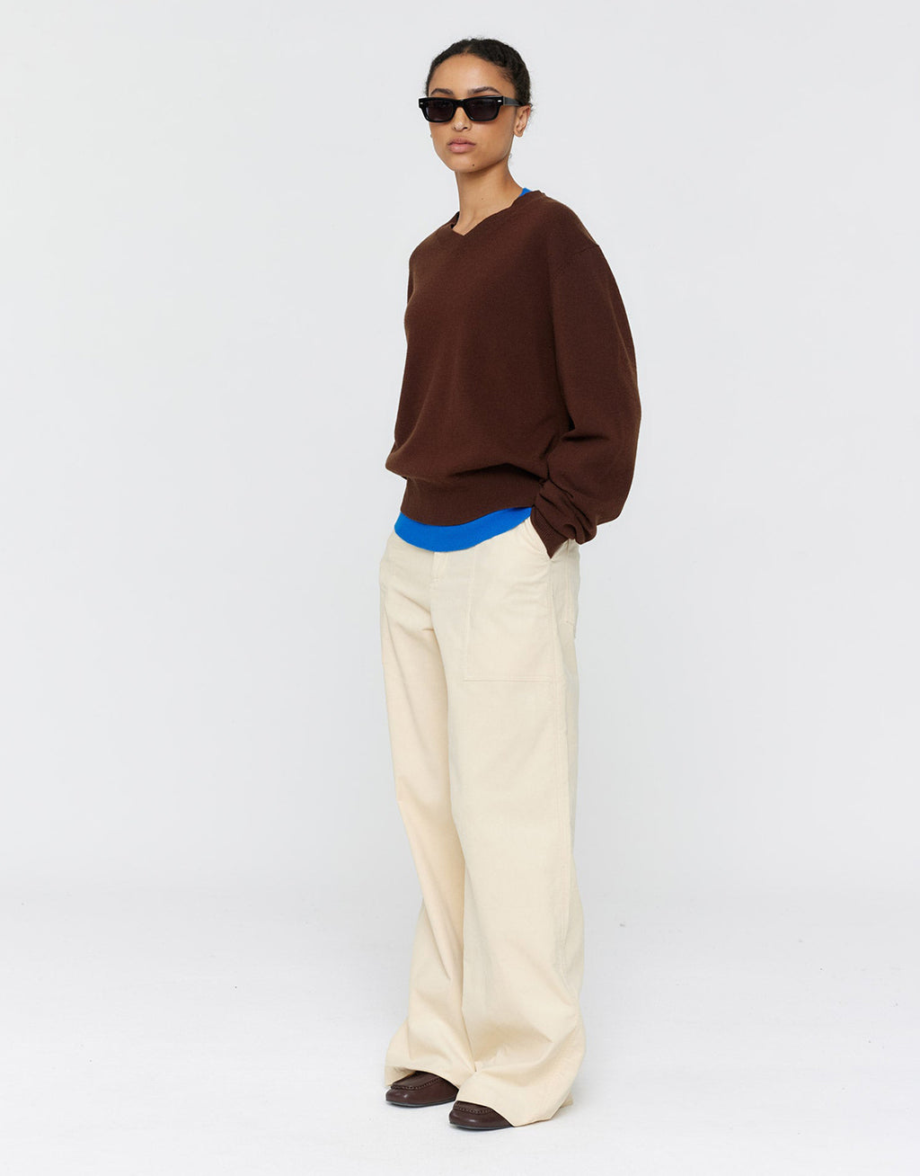 Amina Jumper - Brown by Ricochet - view 9