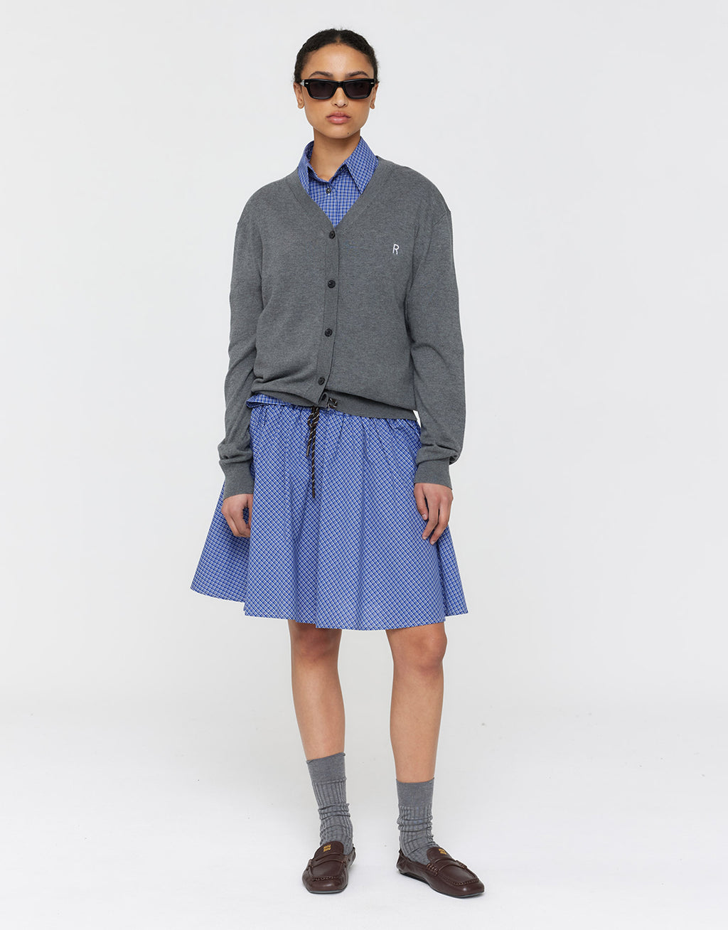 Fils Cardigan - Grey by Ricochet - view 2