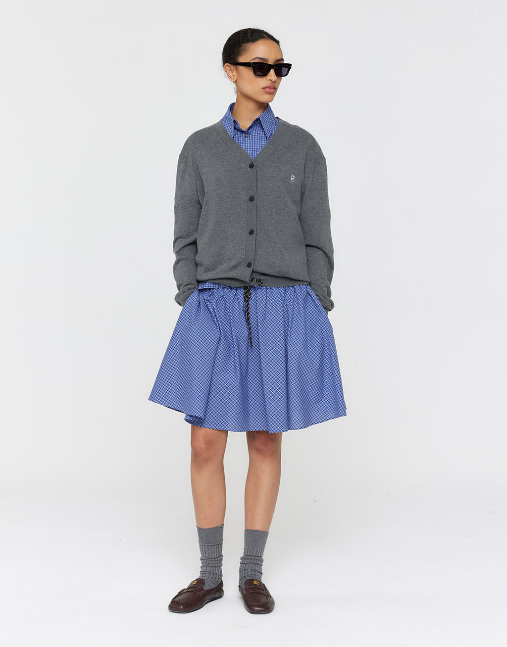 Fils Cardigan - Grey by Ricochet - view 4