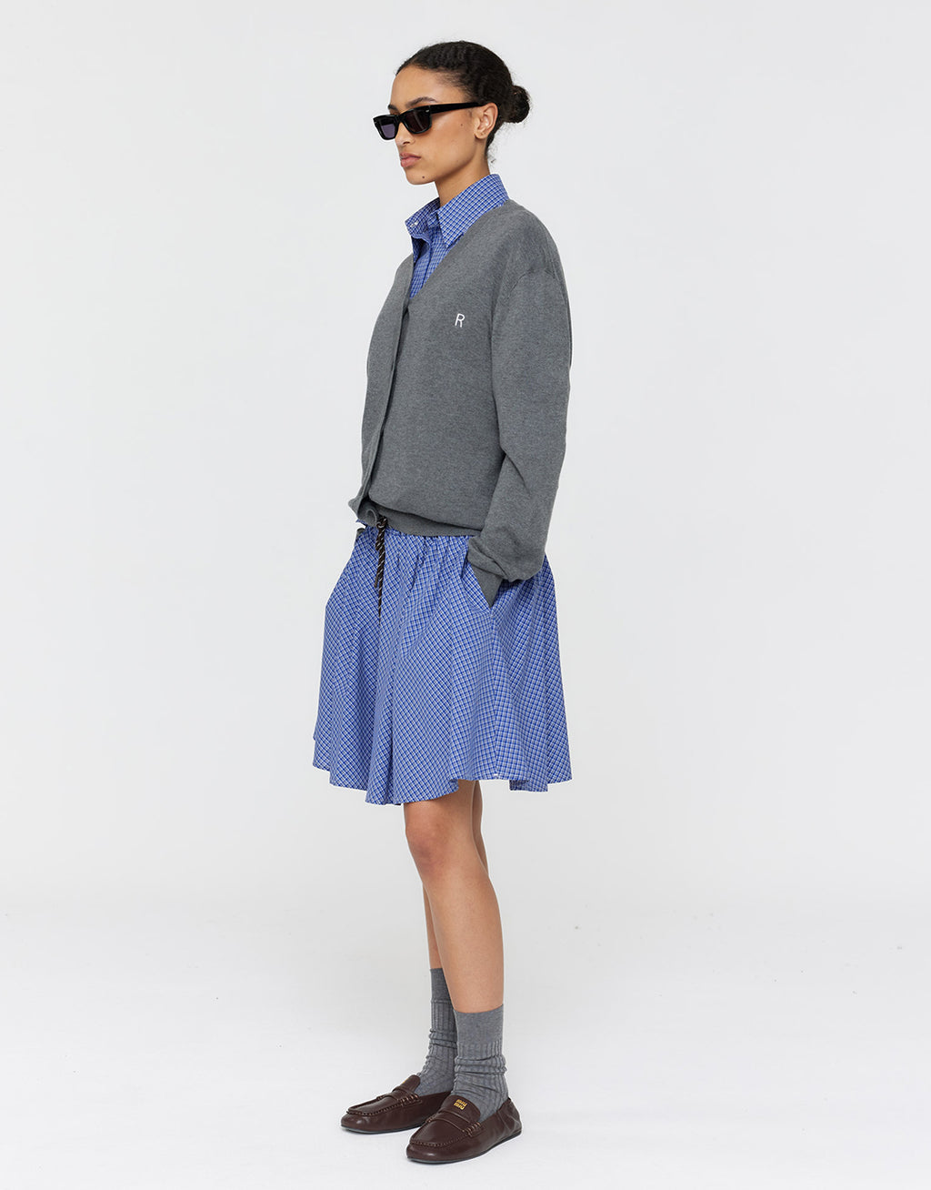Fils Cardigan - Grey by Ricochet - view 6