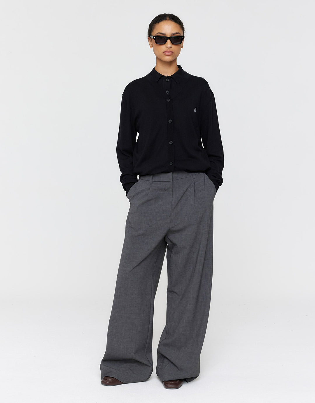 Serge Pants - Charcoal by Ricochet - view 6