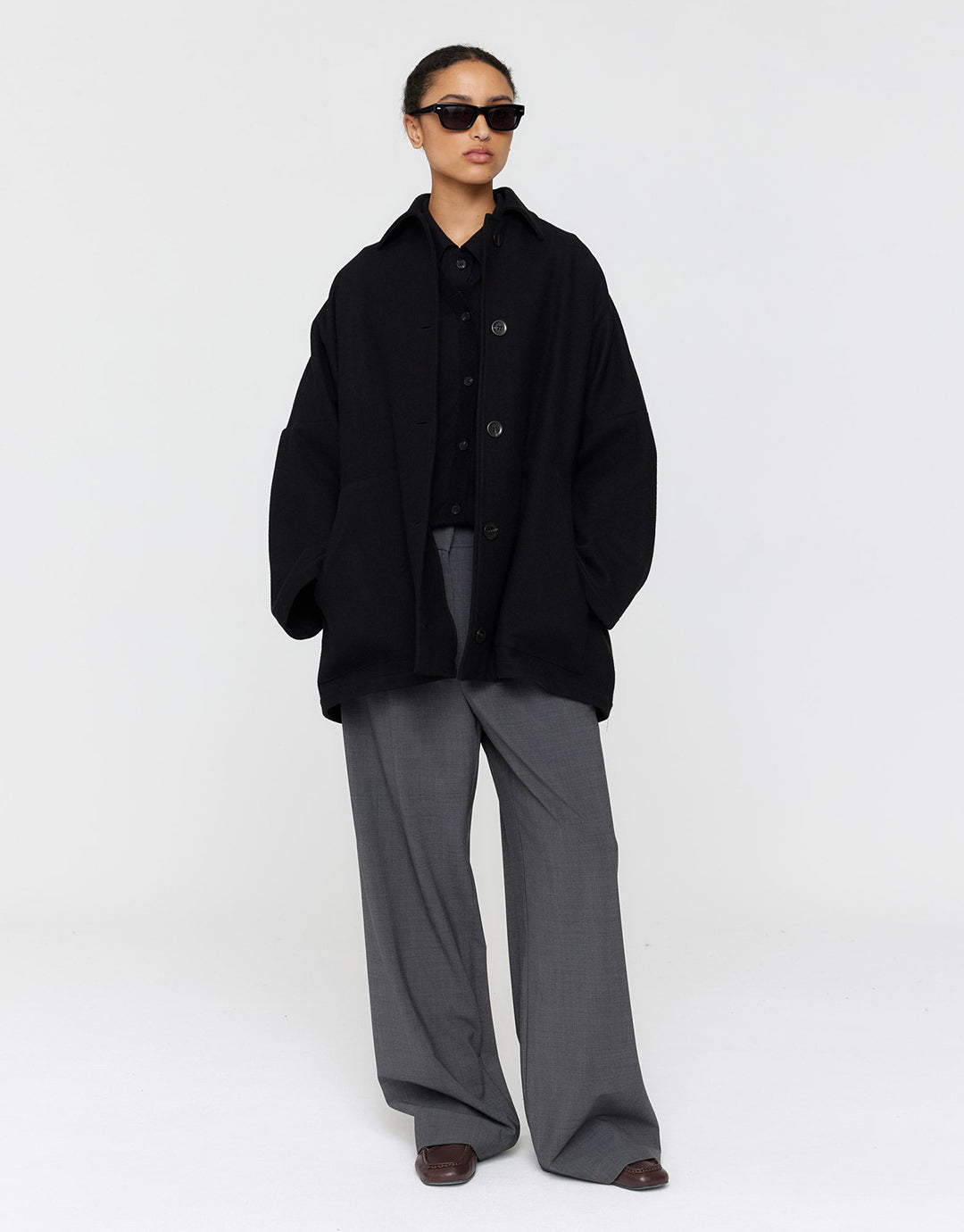 Serge Pants - Charcoal by Ricochet - view 9