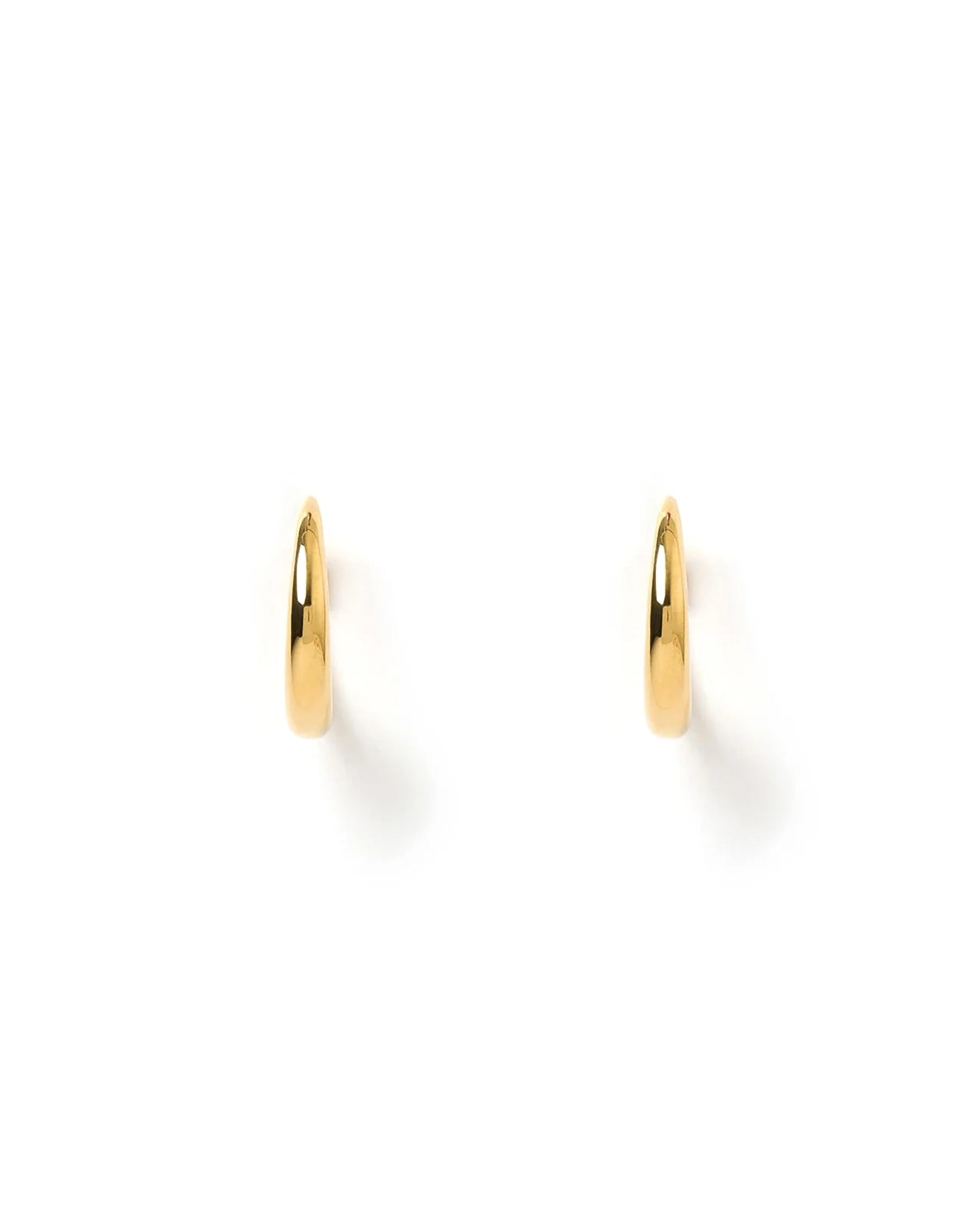 Riley Gold Hoop Earrings - Small