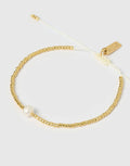 River Gold and Pearl Bracelet by Arms of Eve