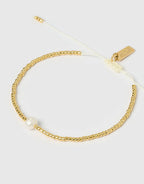 River Gold and Pearl Bracelet by Arms of Eve