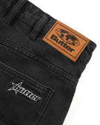Racer Denim Jeans - Faded Black by Butter Goods - view 3