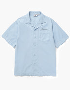 Script Resort Shirt - Powder by Service Works