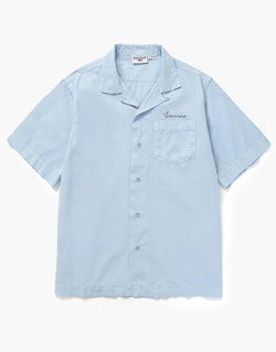 Script Resort Shirt - Powder by Service Works