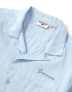 Script Resort Shirt - Powder by Service Works - view 4