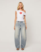 95 Alexis Barrel Denim Jeans by Abrand - view 3