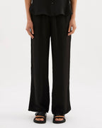 Dara Cupro Pant - Black