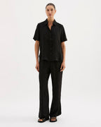Dara Cupro Pant - Black