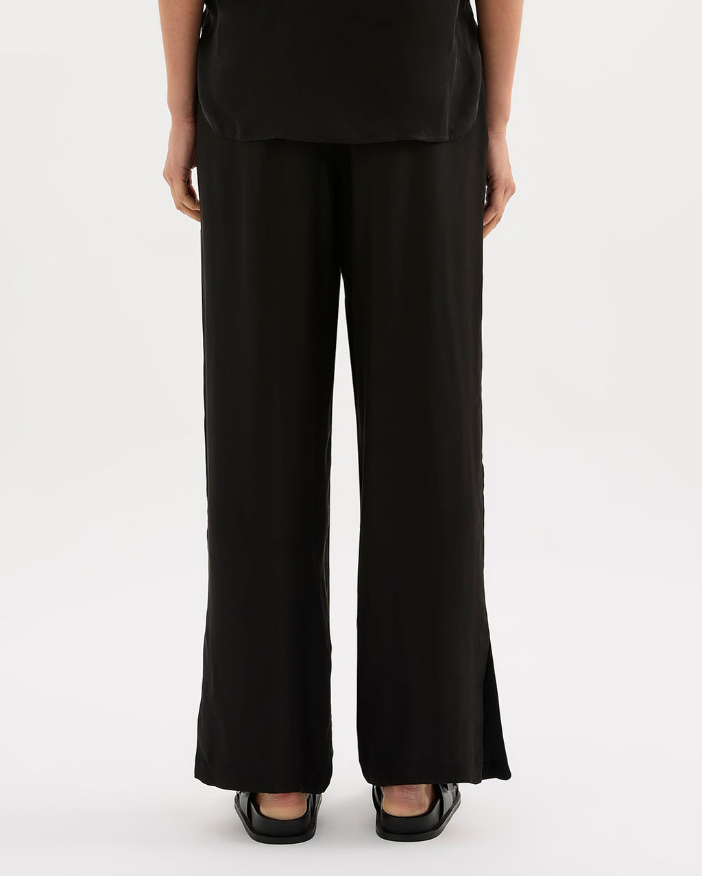 Dara Cupro Pant - Black