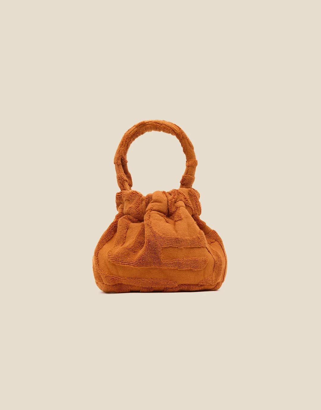 Towelling Bucket Bag - Kin Clay