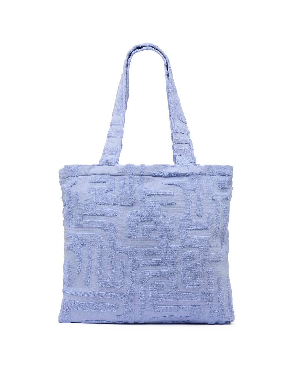 Towelling Tote Bag - Kin Cornflower