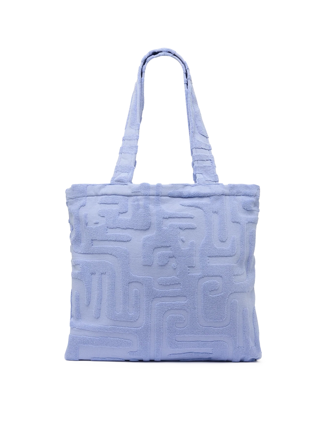 Towelling Tote Bag - Kin Cornflower
