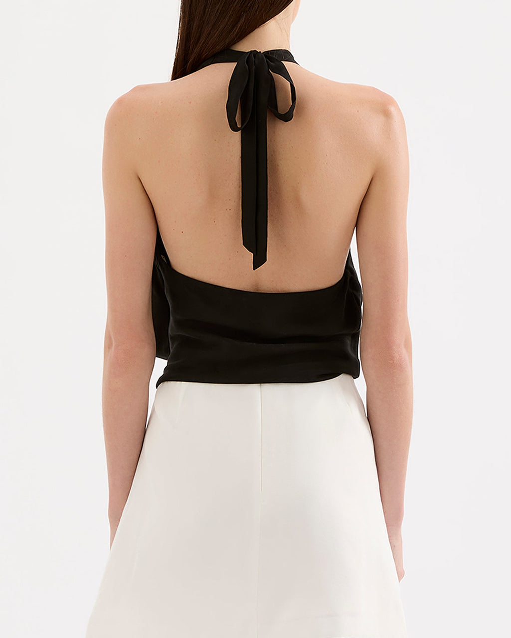 Leon Cupro Top - Black