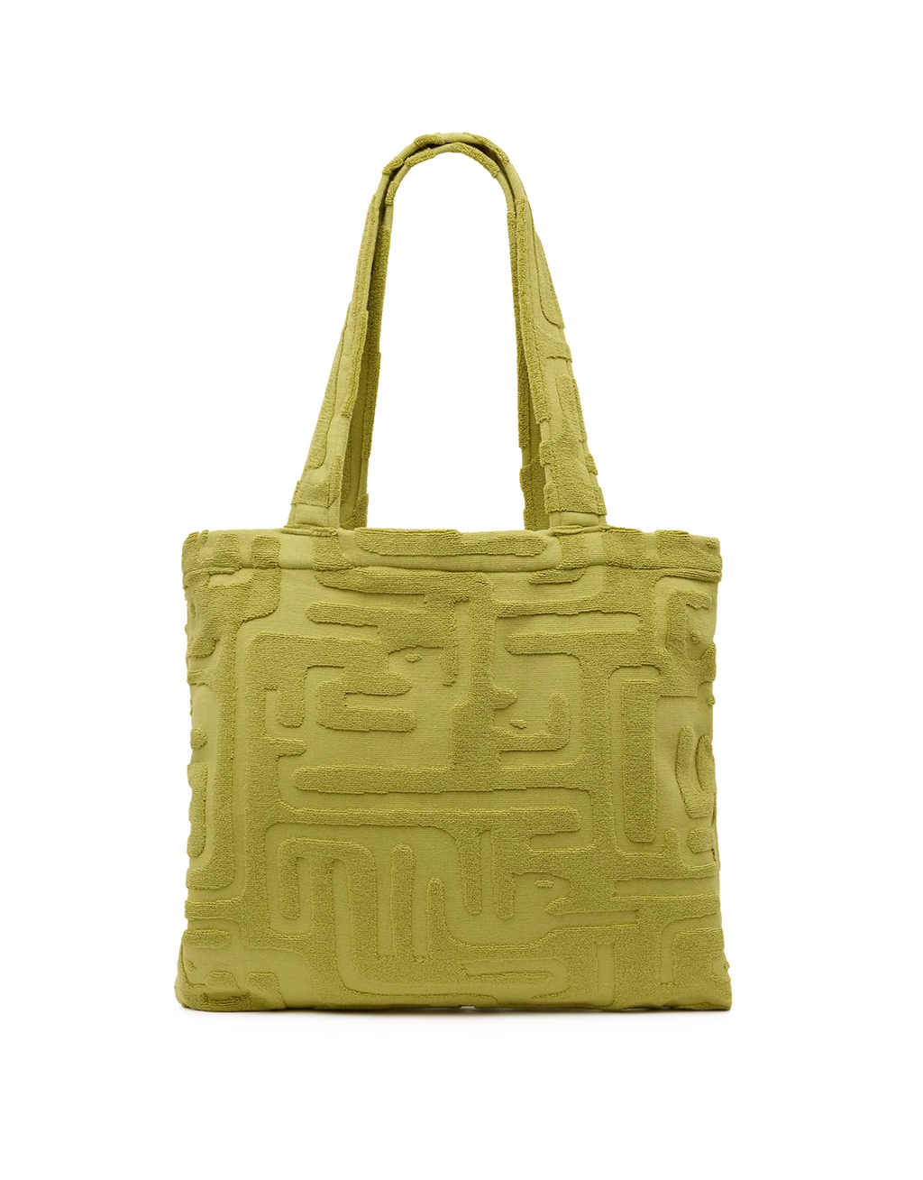 Towelling Tote Bag - Kin Aloe