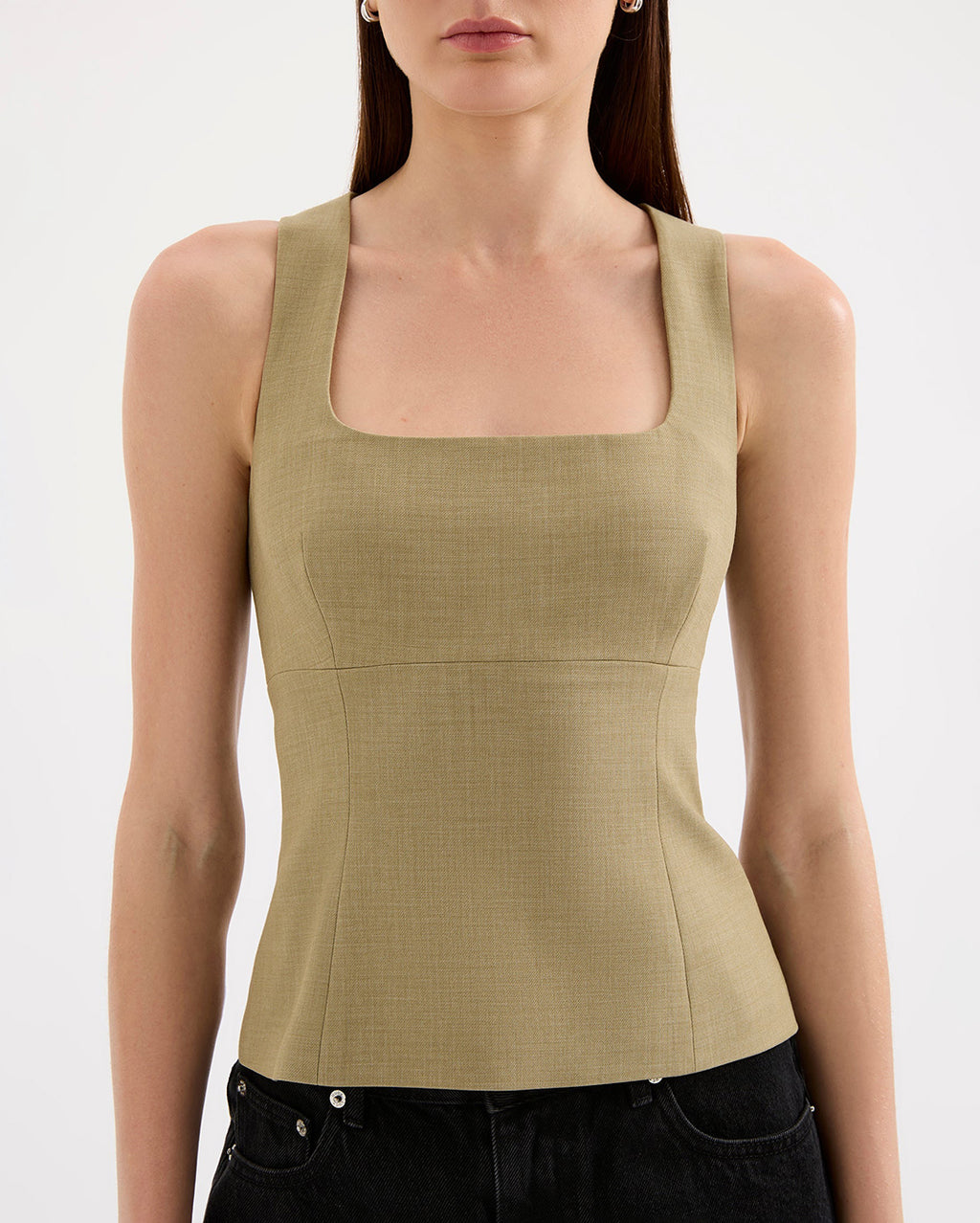 Thea Top - Moss
