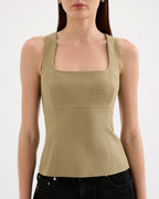 Thea Top - Moss