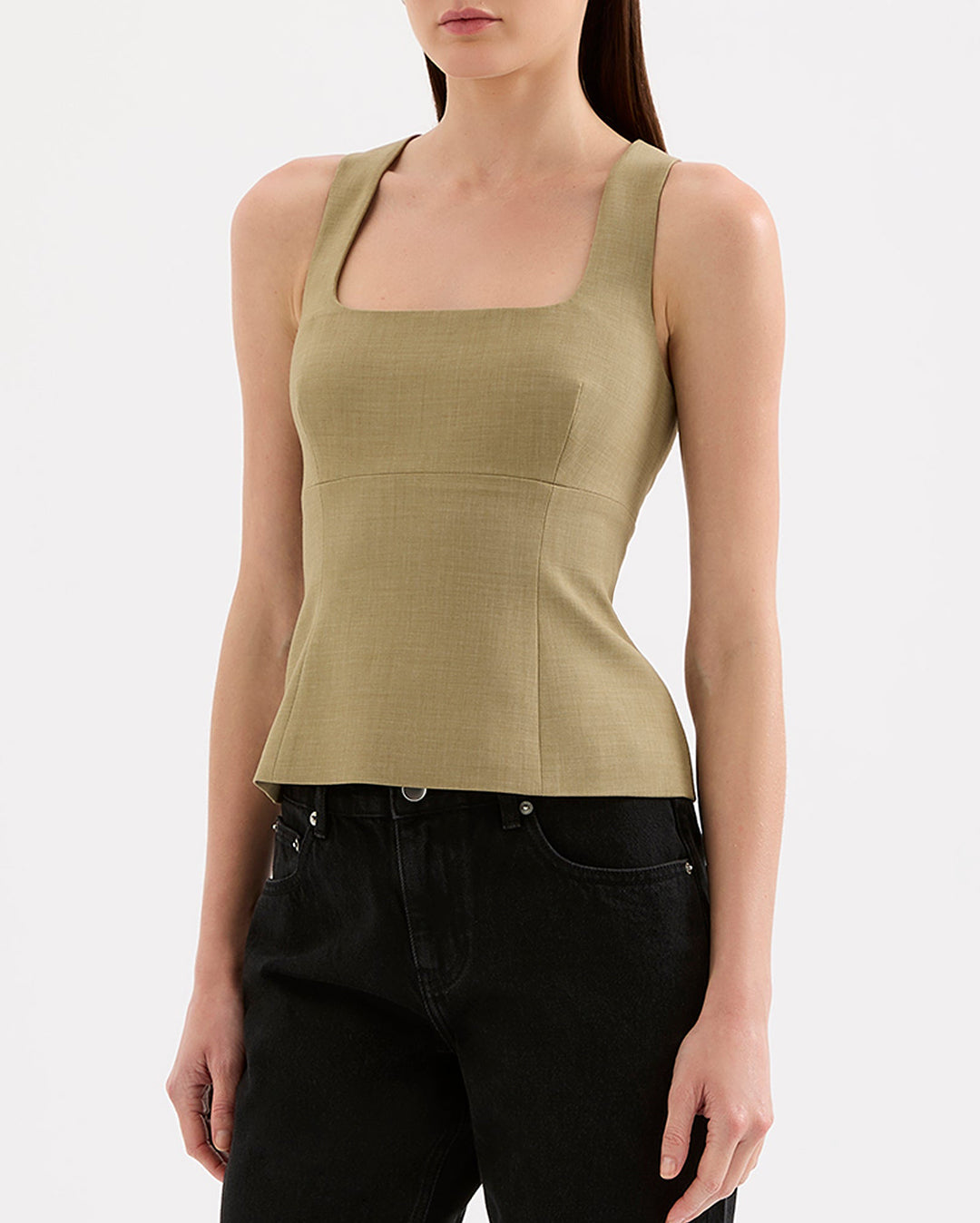 Thea Top - Moss