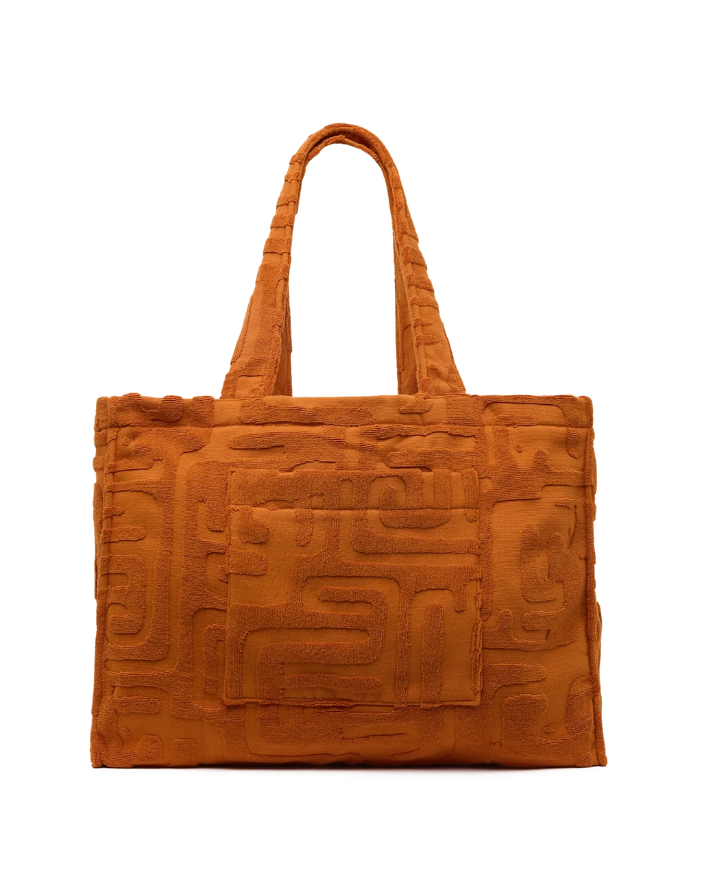 Towelling Beach Bag - Kin Clay