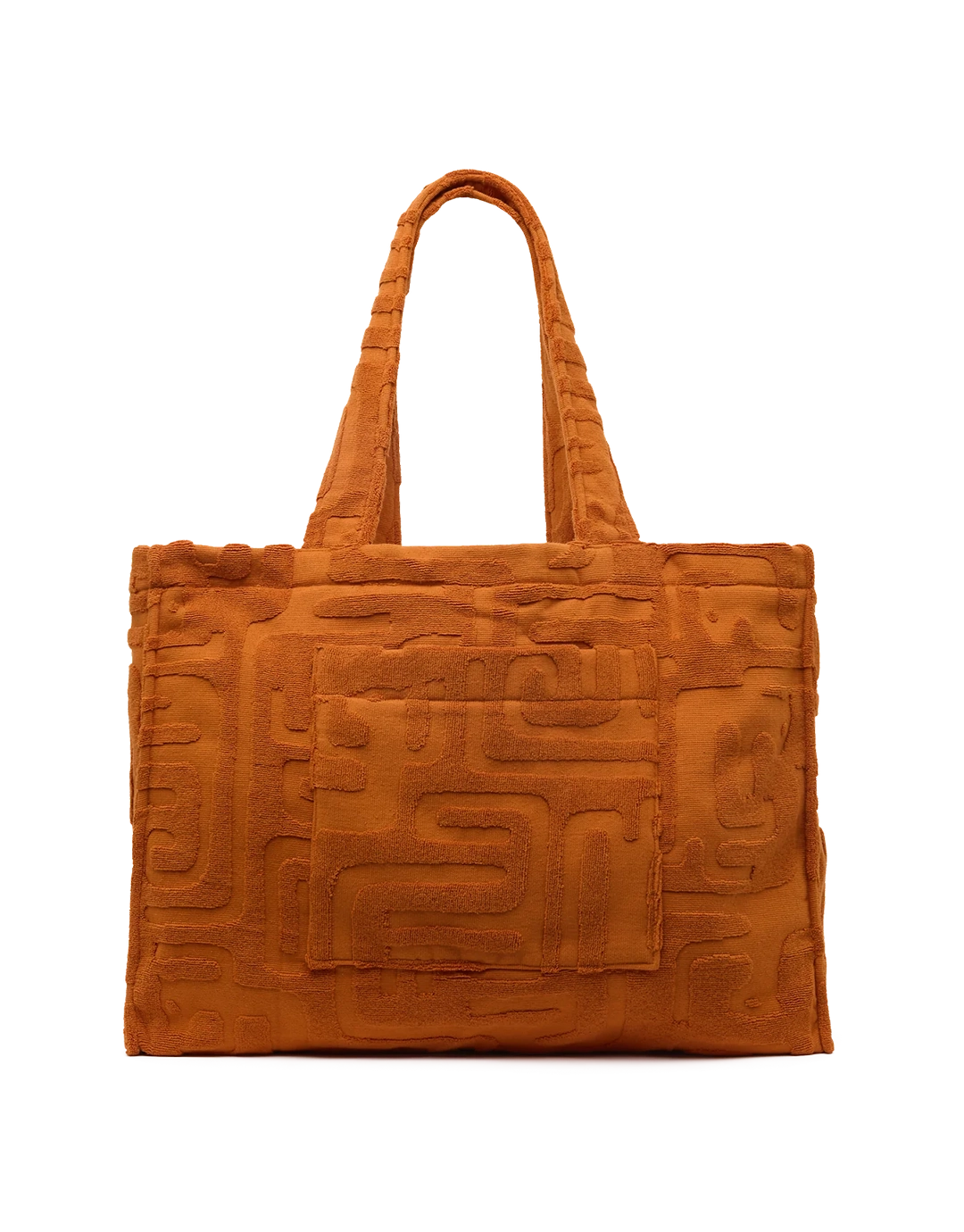 Towelling Beach Bag - Kin Clay