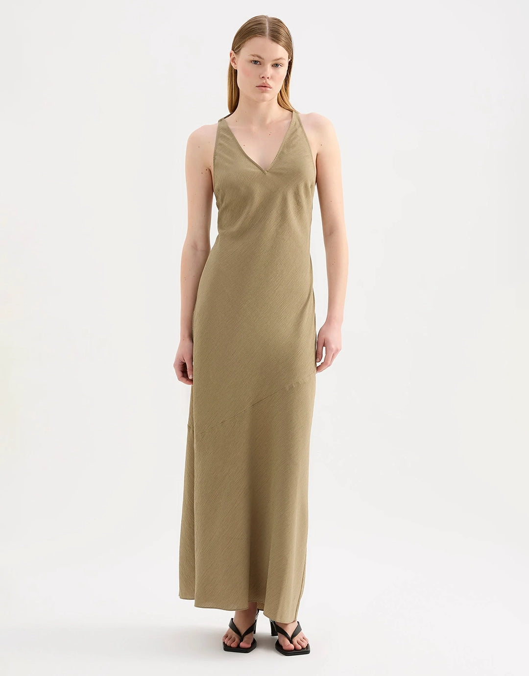 Winfield Maxi Dress - Deep Sage