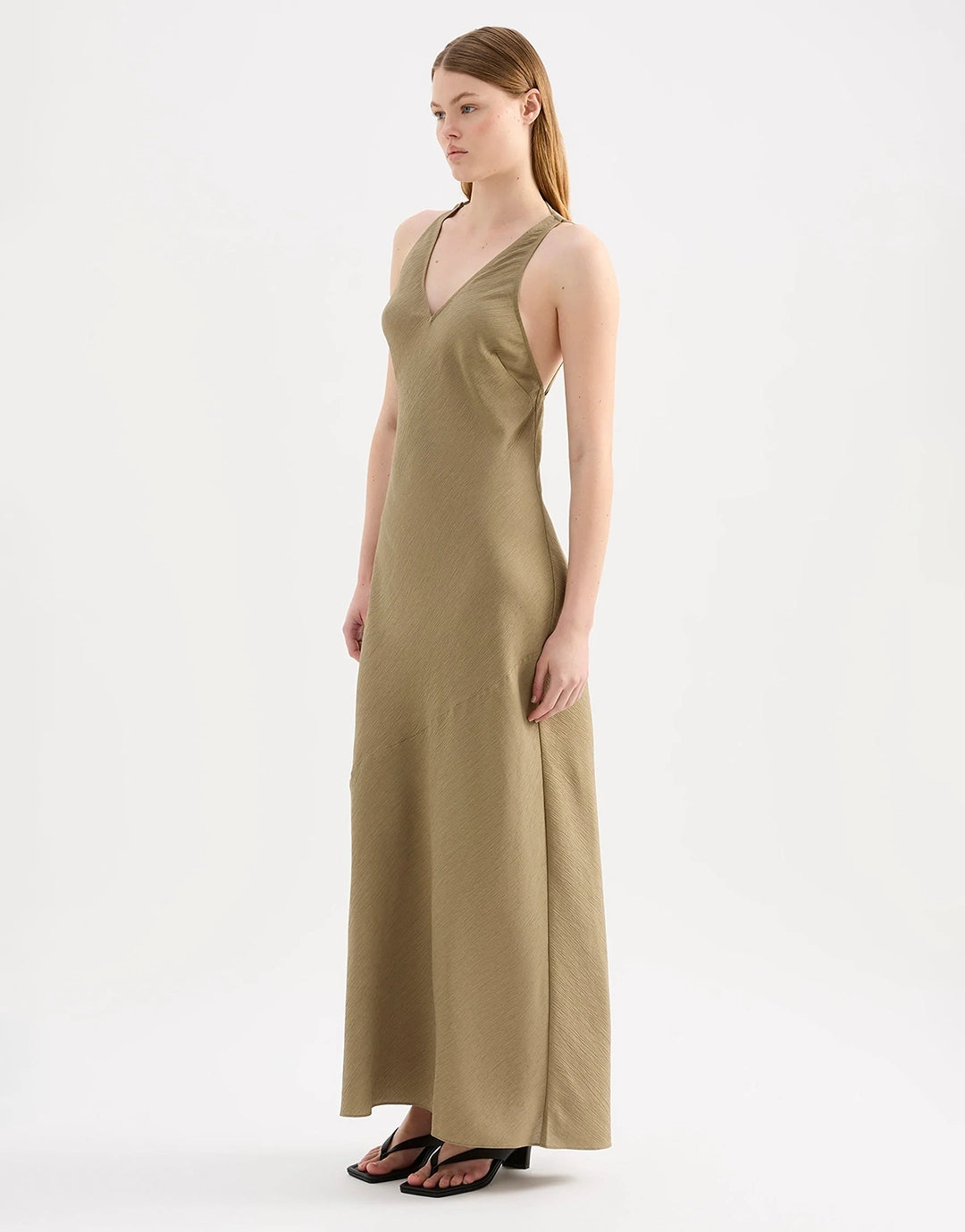 Winfield Maxi Dress - Deep Sage