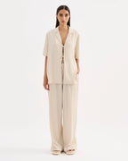Palma Pants - Cream by Nude Lucy - view 6