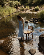Lagoon - Seersucker Midi Dress - Overcast Check by Afends - view 8