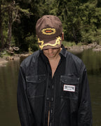 Rocked Recycled Five Panel Cap - Coffee by Afends