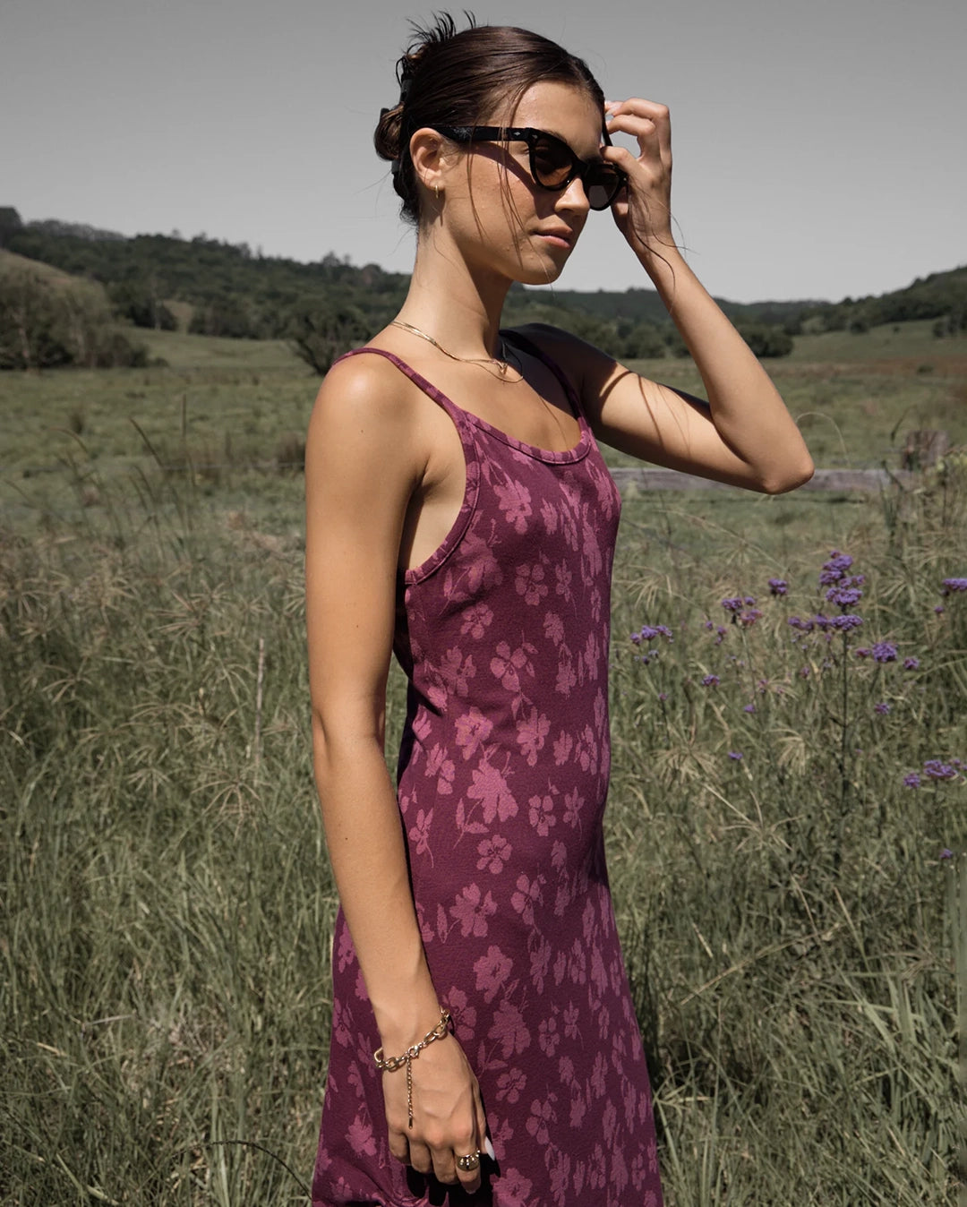 white christmas dresses Afends Marin - Maxi Dress - Port