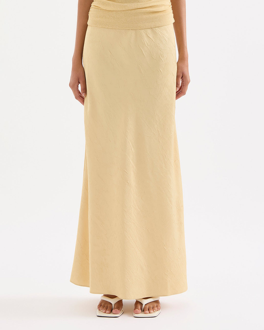 Pandora Maxi Skirt - Butter by Nude Lucy