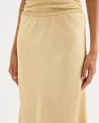 Pandora Maxi Skirt - Butter by Nude Lucy - view 5