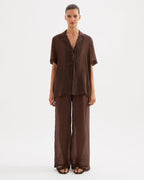 Maxx Shirt - Chocolate by Nude Lucy - view 2