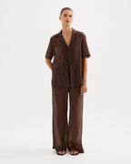 Maxx Pant - Chocolate by Nude Lucy - view 4