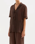 Maxx Shirt - Chocolate by Nude Lucy