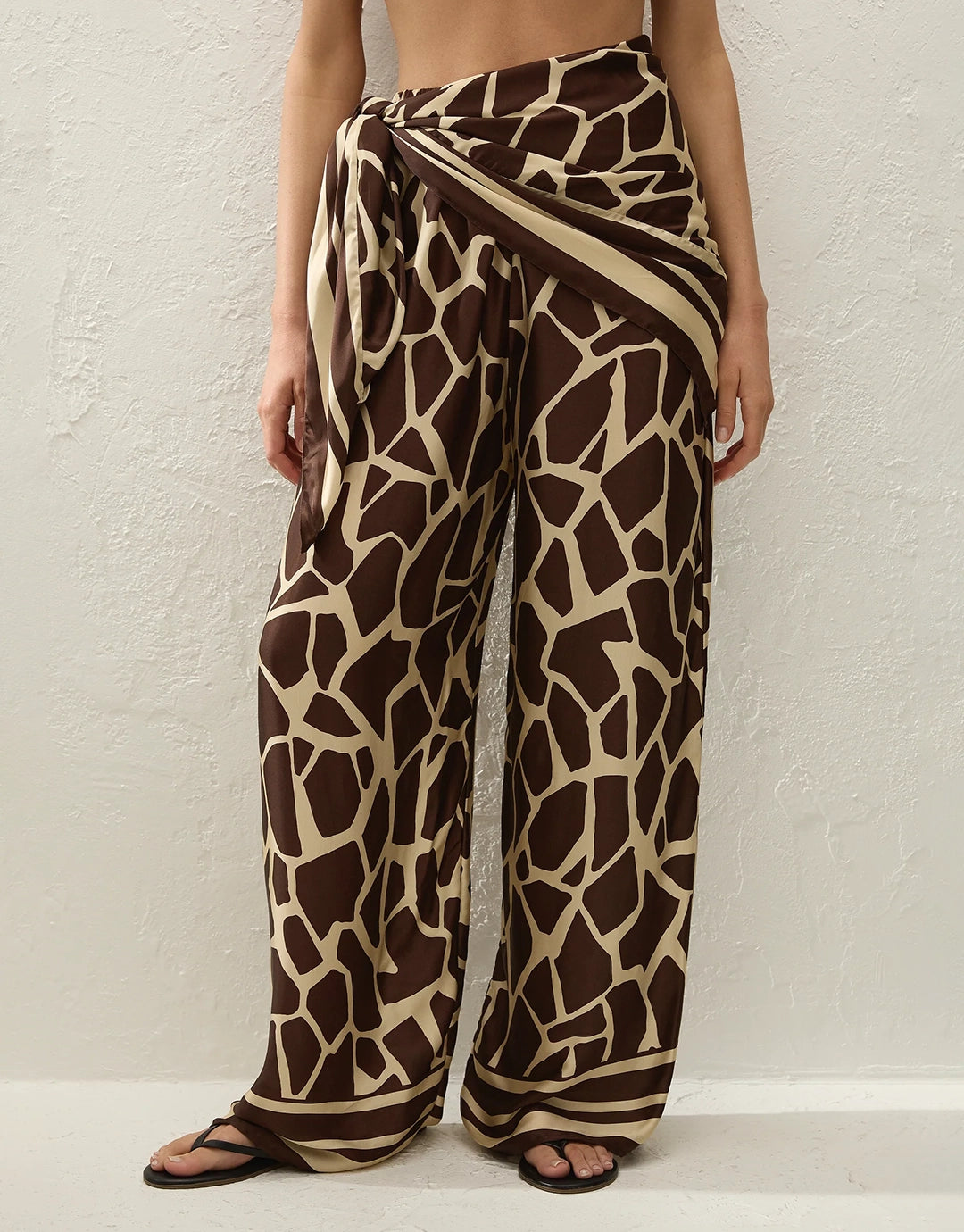 Soleil Waist Scarf - Ombra by Faithfull The Brand - view 2