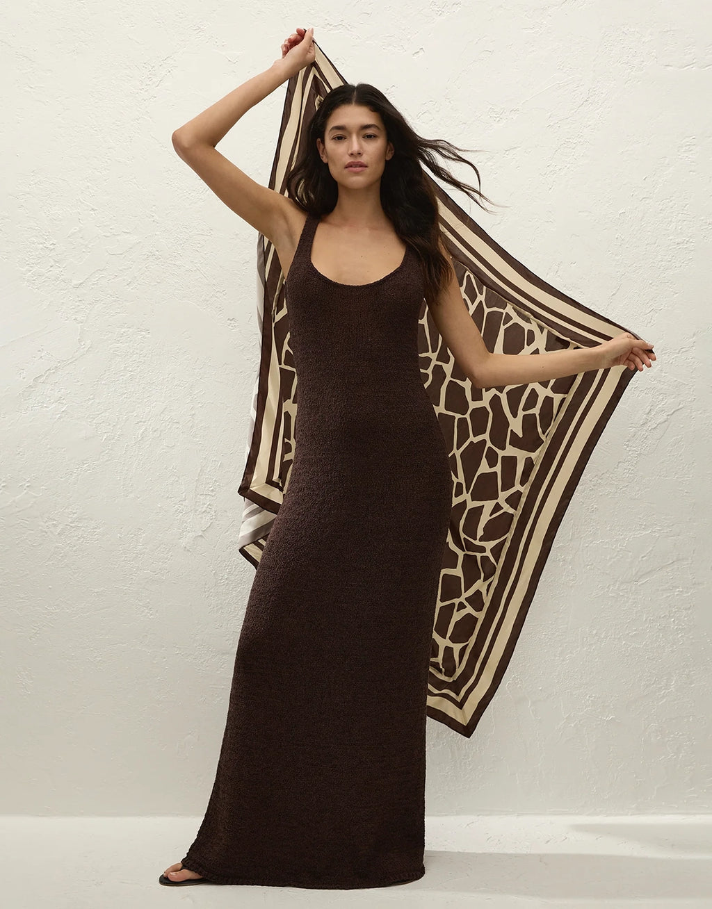 Soleil Waist Scarf - Ombra by Faithfull The Brand - view 7