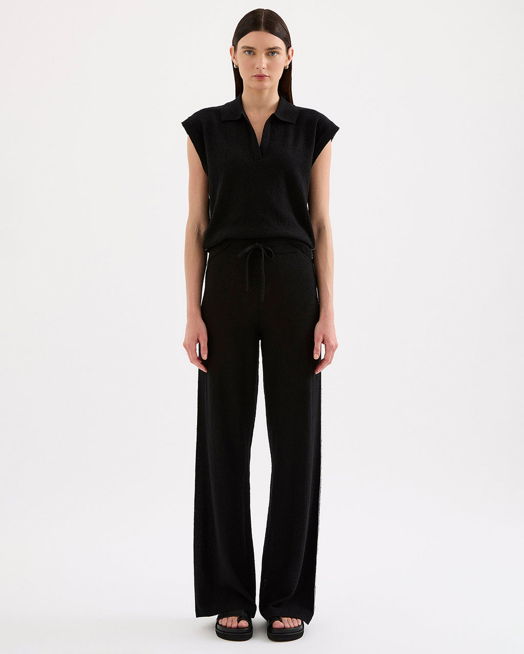 Jett Knit Pant - Black