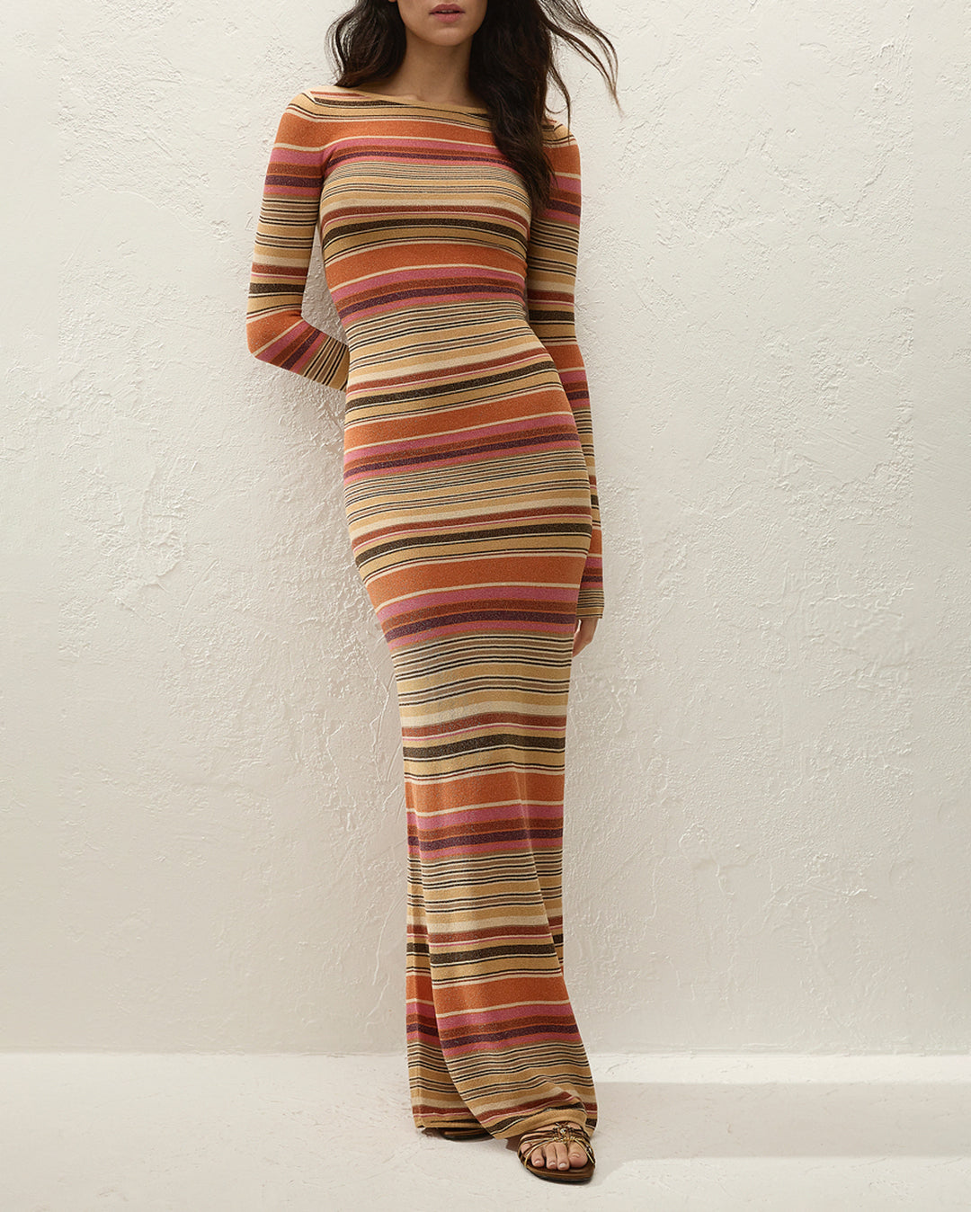 Notturna Maxi Dress - Murano Stripe - Faithfull The Brand