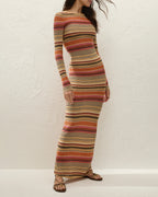 Notturna Maxi Dress - Murano Stripe - Faithfull The Brand