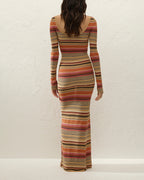 Notturna Maxi Dress - Murano Stripe - Faithfull The Brand