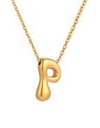 Cloud Letter Pendant - Gold by Walt - view 18