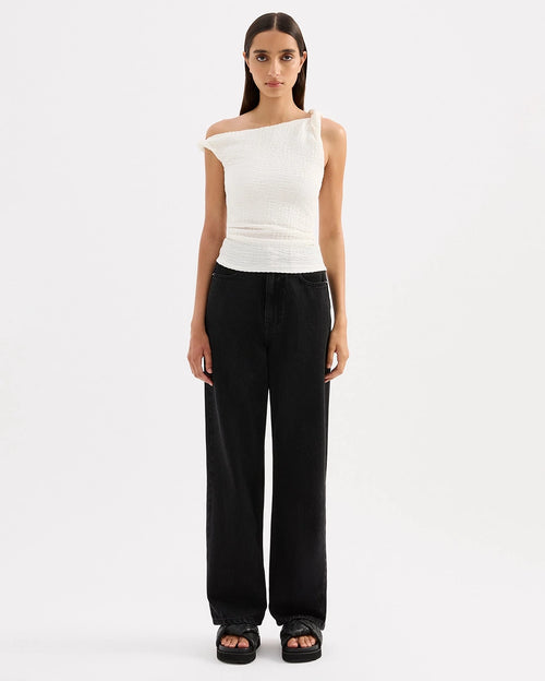 Apollo Top - Salt by Nude Lucy