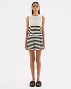 Marika Knit Tank - Black Stripe by Nude Lucy