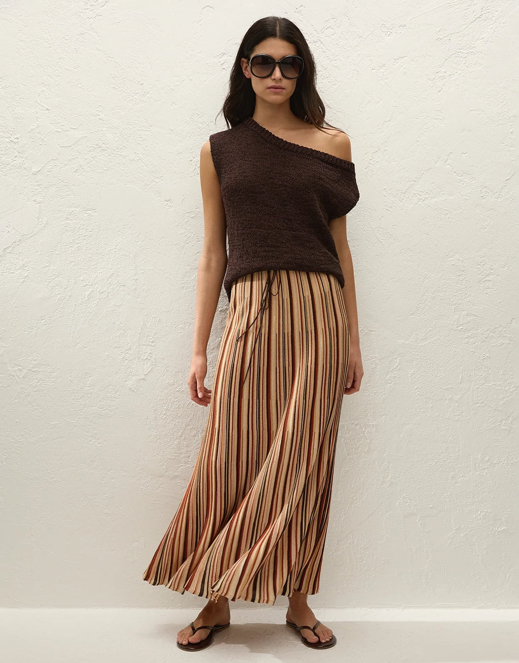 Micah Top - Carob by Faithfull The Brand - view 2