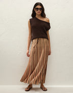 Micah Top - Carob by Faithfull The Brand - view 2